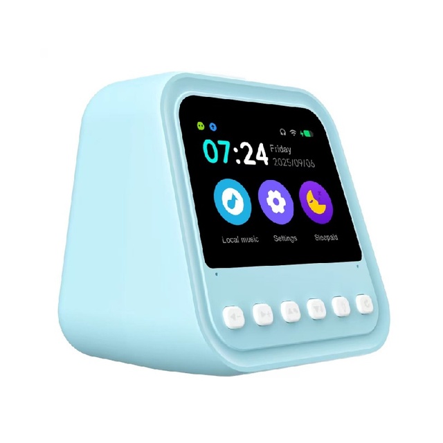 3.68 Inch IPS Screen AI Smart Speaker 2000mAh Multilingual Wireless Speaker AI Assistant Pomodoro Stopwatch Local Music