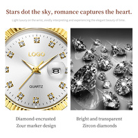 Montre-bracelet pour femme OEM 5526 avec logo personnalisé, étanche, cadeau pour amoureux, bracelet élastique, boîtier en acier inoxydable, montre en alliage pour couple