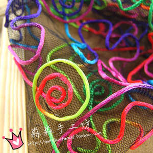 Tissu Tissu Usine en Chine Nouveau Fluorescent Maille Fond Gradient Couleur En Trois Dimensions Fleur Dentelle Exportation Décoratif <span class=keywords><strong>Blou</strong></span> - Product Image 1