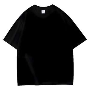 Maglietta Intima Basic Bianca 100% Cotone JY da <span class=keywords><strong>Uomo</strong></span>, Casual a Maniche Corte, Stampata, Lavorata a Maglia, Vestibilità Oversize, Traspirante, per Uso Quotidiano, 220g - Product Image 3