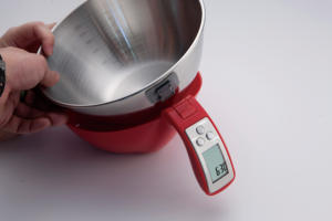 5kg 1g Edelstahl Digitale Küchen schüssel waage Elektronischer Lebensmittel krug Wasserkocher Waage Flüssigkeits messbecher mit Waage - Product Image 2