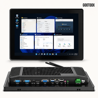 Panel PC Industrial Todo en Uno Integrado sin Ventilador de 12.1/13.3/15/15.6/21.5 Pulgadas, Computadora Táctil con Pantalla Táctil Capacitiva HDMI
