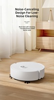 Robot aspirateur et laveur intelligent 3-en-1, nouvelle génération, étanche, avec chargement USB, en plastique, pour maison connectée