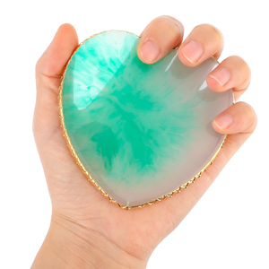 Paleta de Resina en Forma de Corazón para Arte de Uñas, Bandeja de Muestras de Esmalte en Gel DIY - Product Image 3