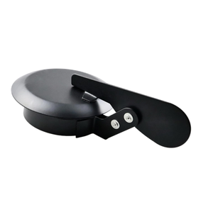 YUEYANG - Cubierta Universal para Tubo de Escape de Generador, Modelo Universal, Recubierta de Acero Negro - Product Image 1