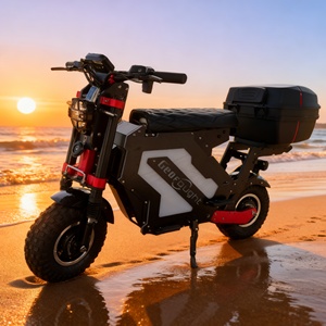 Trottinette électrique Geofought M5 haute performance 72V 50Ah avec batterie amovible et application, roues de 14 pouces, stock US, avec coffre - Product Image 5