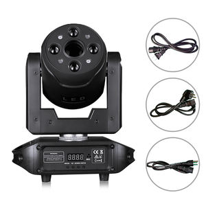 120W Rgbw Luces con cabezal móvil Mini lámpara Led con cabezal móvil para Night Club Disco Dj Wedding Stage Light - Product Image 4