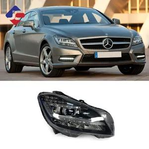 2015 CLS W218 Full LED ไฟหน้าสําหรับ Mercedes Benz CLS300 CLS350 W218 สําหรับอัพเกรดอุปกรณ์เสริมอัตโนมัติ