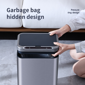 automatic intelligent sensing trash can 20l automatic smart sensor electric waste bins ecofriendly dustbin