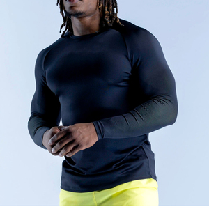 <span class=keywords><strong>Camisetas</strong></span> <span class=keywords><strong>de</strong></span> Entrenamiento <span class=keywords><strong>de</strong></span> Manga Larga <span class=keywords><strong>de</strong></span> Compresión <span class=keywords><strong>de</strong></span> Spandex Ligero con Mangas Raglán, Ajustadas y Personalizadas 2025, Lisas y sin Estampado - Product Image 5