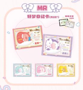 36 Scatole All'ingrosso Anime Kabao Goodnight Pajamal Sweet Dream Fairy Cards Serie 1 Carte da Collezione Gioco di Carte Collezionabili Blind Box - Product Image 3