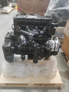 Moteur Cumins DCEC 4.5L ISB4.5 185HP EuroIII Refroidi par <span class=keywords><strong>Eau</strong></span> 4 Cylindres Complet ECM ECU Moteur Diesel ISD - Product Image 5