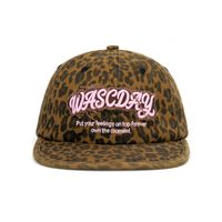 Casquette en toile imprimée léopard personnalisée avec votre photo, polyester/coton sergé, broderie 3D en relief, streetwear hip-hop, Y2K