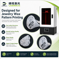 Printer Lilin 3D Presisi Tinggi untuk Pembuatan Perhiasan, Mesin Cetak Lilin 3D untuk Pengecoran Lilin Hilang, Mesin Cetak Lilin Desktop