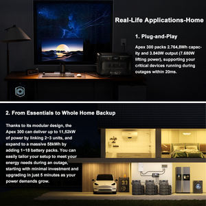 <span class=keywords><strong>Kit</strong></span> de sistema de energía <span class=keywords><strong>solar</strong></span> <span class=keywords><strong>BLUETTI</strong></span> con inversor de batería LifePo4 de estación de energía y panel <span class=keywords><strong>solar</strong></span> plegable para respaldo de hogar fuera de la red - Product Image 5