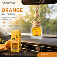Autoparfum 8ml glazen flesje houten dop hangend essentiële olie autoluchtverfrisser achteruitkijkspiegel geur natuurlijke langdurige geur