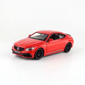 Die casting simulation 1:24 Mercedes-Benz GLS63AMG alloy model car mould six door sound light pullback metal ornament car model