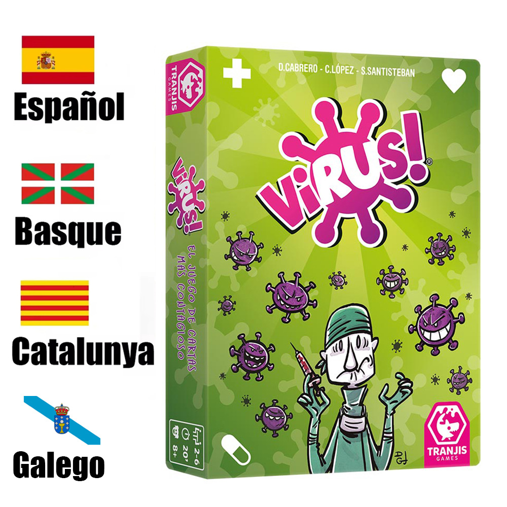 Virus vert de base 4 langues