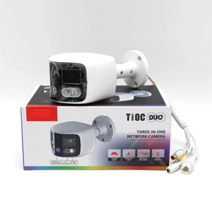 กล้องเครือข่าย DA-HUA 2x4MP tioc <span class=keywords><strong>Duo</strong></span> Splicing FIXED-FOCAL bullet wizsense IPC-PFW3849S-A180-AS-PV เครือข่าย - Product Image 1