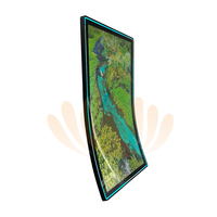 Monitor de juegos 60Hz curvo 49 pulgadas 60Hz Monitor de juegos 49 pulgadas FORMA DE J 4K marco de aluminio pantalla LED Monitor capacitivo