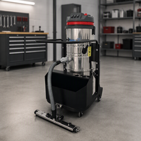 Aspirateur industriel mobile pour usine, entrepôt, atelier, centre logistique, nettoyage des poussières et des débris au sol et nettoyage quotidien
