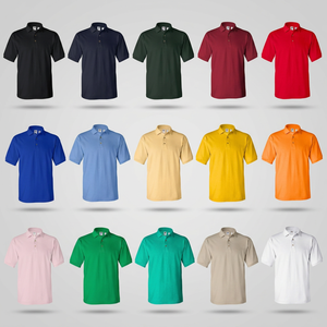 Maintain Men's High Quality Plain Cotton Poplin Polo <b>Shirts</b> Breathable Casual Polo <b>Shirts</b> for <b>Summer</b> Regular Fit - Product Image 2