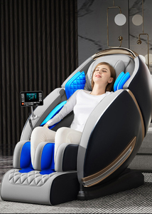 Guoheng AM183 Silla de cuerpo completo reclinable de lujo Masajeador Precio barato SL 3D Amasado Silla de masaje de Cabeza trasera - Product Image 6