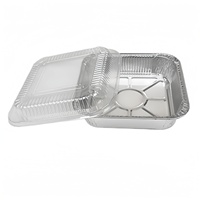 Plaque de cuisson jetable en aluminium de haute qualité, format carré 9x9 pouces, qualité alimentaire, conteneur en aluminium haut de gamme