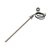 Sensor de Temperatura de Resistencia de Platino PT100 PT1000, Material Cerámico, Precisión del 1%, Rango de Alta Temperatura -70~500 °C, 100KOHM, Clase R0