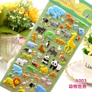 <span class=keywords><strong>Film</strong></span> découpé pour enfants de dessin animé mignon naturel par paquet autocollants décoratifs en papier pour livre à main - Product Image 5