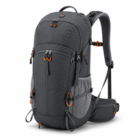Sac à dos de randonnée portable en nylon 30L, résistant à l'eau, multi-poches, léger, pour le camping en plein air, sac à dos personnalisable