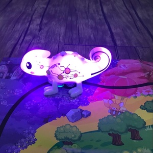 Vaca feliz 777-613 Juguete Inmensidad Originalidad Cambio de color BO Camaleón inductivo Juguetes Seguir las líneas para niños - Product Image 5