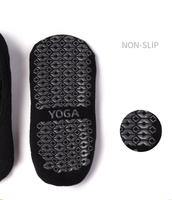 Chaussettes de yoga et de Pilates antidérapantes en tissu éponge pour la danse au sol, l'exercice, le fitness et la gym – Collection automne (vente en gros)