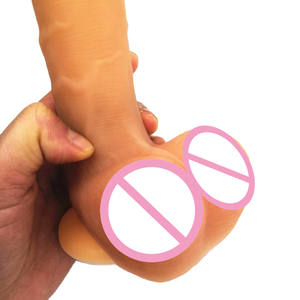 Gode vibrant puissant en caoutchouc à commande sans fil sexyToys pour femme dick masturbation féminine stimulateur de vagin - Product Image 3