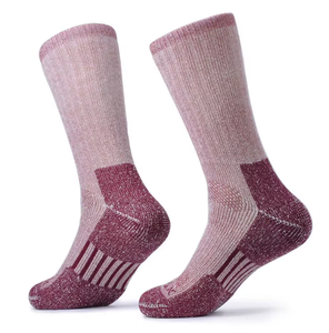 Calzini <span class=keywords><strong>da</strong></span> lavoro in lana <span class=keywords><strong>da</strong></span> donna all'ingrosso calze <span class=keywords><strong>da</strong></span> <span class=keywords><strong>trekking</strong></span> termiche spesse con stampa digitale a maglia <span class=keywords><strong>tecnica</strong></span> Logo sul corpo - Product Image 1