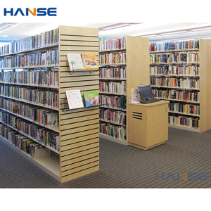 Tủ sách lớn đặt làm theo yêu cầu, thiết kế hiện đại, làm bằng gỗ, để trưng bày sách, nội thất thư viện - Product Image 2