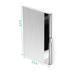 Hot Bán Mingyang SMB-01 45Mm Bền UV Tùy Chỉnh Tên Thẻ Trường Hợp Cá Nhân In Trống Thép Tin Kinh Doanh Thẻ - Product Image 4