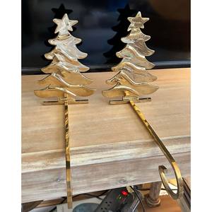 Soporte de Latón para Calcetines Navideños 2025 - Product Image 1