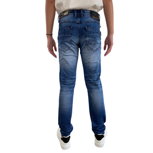 Jeans da Uomo di Alta Qualità, Antivento e Traspiranti, Moda Denim, Pantaloni Personalizzati a Vita Media - Product Image 4