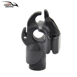 อุปกรณ์ยิงปลาใต้น้ำแบบอเมริกันสองรู พร้อมสายรัดยางยืดสำหรับยึดหัวฉมวก สำหรับดำน้ำลึกและตกปลา - Product Image 3