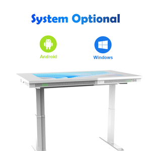 Meja Layar Sentuh Interaktif <span class=keywords><strong>LCD</strong></span> <span class=keywords><strong>Android</strong></span>/Windows Smart Digital Multi Touch Screen dengan Kaki yang Dapat Disesuaikan Otomatis untuk Kedai Kopi - Product Image 5