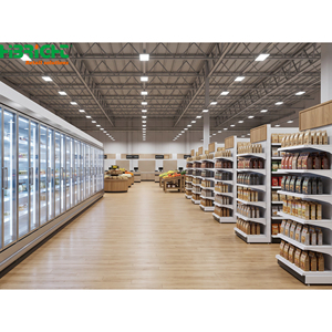 Estanterías Modernas para Supermercados, Estante de Exhibición para Minoristas, Unidad de Estanterías Independiente para Tiendas de Abarrotes y Centros Comerciales - Product Image 1