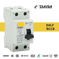 Disjoncteur différentiel miniature de haute qualité série DAFL, à diode moulée, 100V, PA66, capacité de coupure 4,5kA