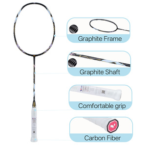 Yodiman cầu lông vợt 5U Trung Quốc sản xuất biểu tượng tùy chỉnh 26lbs cầu lông vợt - Product Image 3