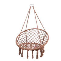 Uplion-Hamac de jardin portable, chaise suspendue, balançoire en filet de corde de coton pour patio