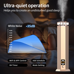 Siweiyi/Greaz Portable USB Rechargeable 120ml Long Lasting Aluminum Essential <b>Oil</b> Aroma <b>Diffuser</b> App Control for Household Hotel - Product Image 3