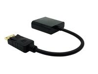 Adaptateur de câble DVI DisplayPort (DP) plaqué or de haute qualité paire torsadée veste coaxiale en PVC 4K pour moniteur lecteur DVD vidéo CCA