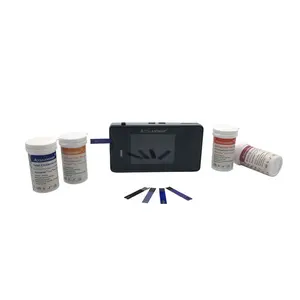 OEMサービス4in1多機能システム糖尿病血糖計無料テストストリップ付きコレステロールメーター
