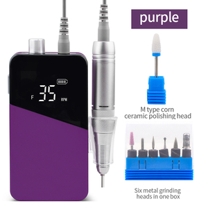 Máquina Eléctrica Portátil Recargable para Uñas de 35000 RPM con Cortador de Fresado y Pulidor de Uñas - Product Image 1