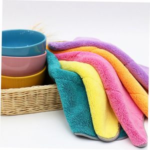 Serviette de lavage de voiture en microfibre à boucles torsadées extra large bleue avec logo personnalisé - Product Image 5